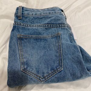 High Waisted Mom Jeans